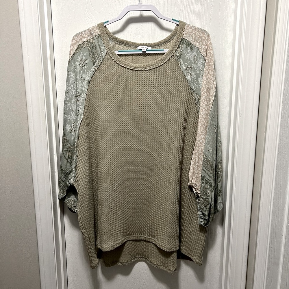White Birch Women’s 3X NWT Sage/Khaki